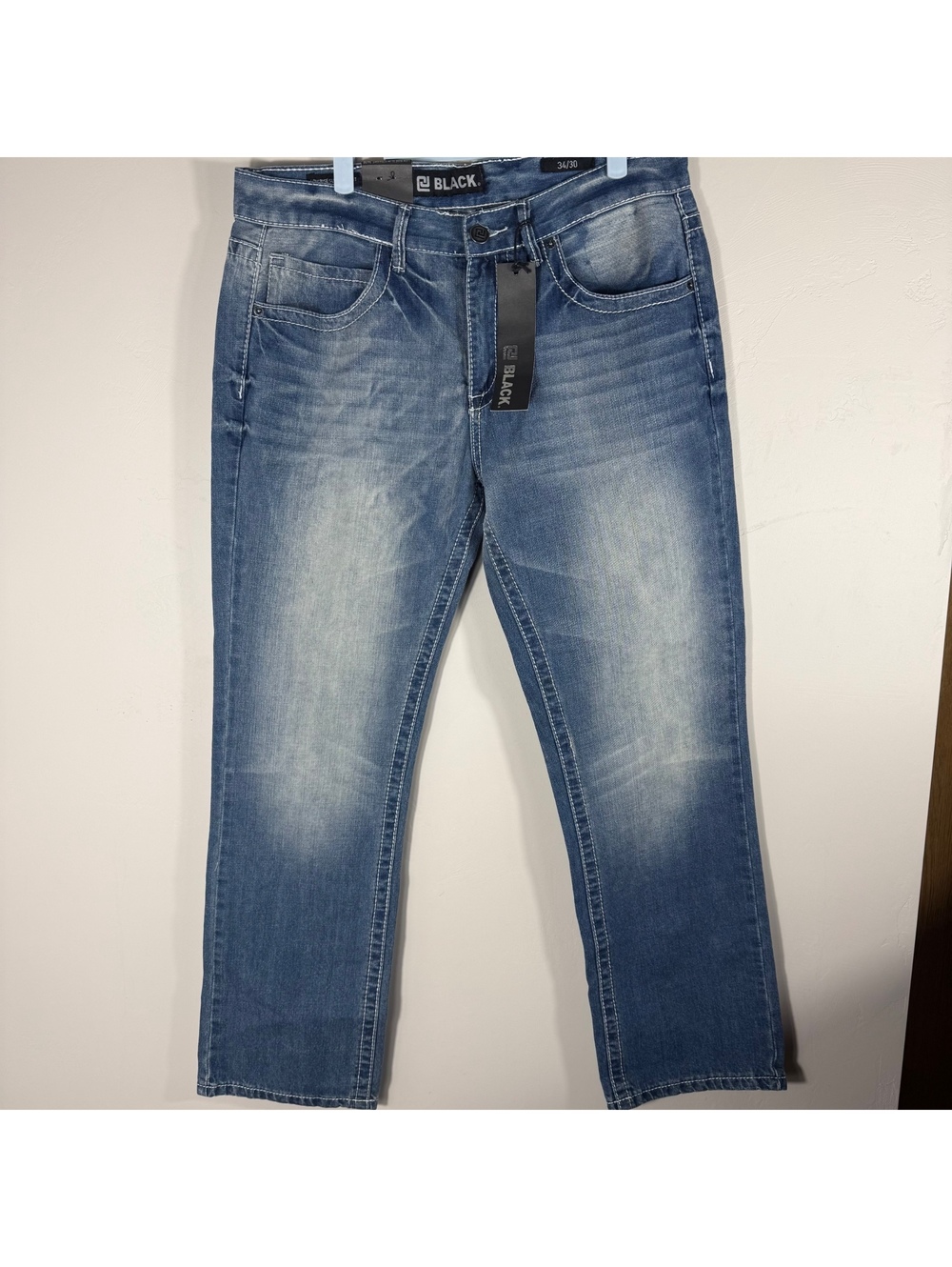 Buckle Black Low Rise Slim Straight Jeans | 34x30